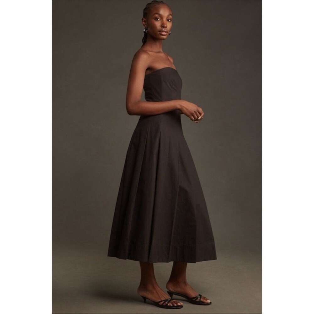 Mare mare for Anthropologie Black Strapless dress for Cocktail Events